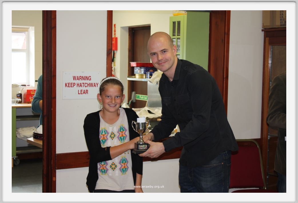 13 - Section 8 - Sanderson Cup Most Points 8-11 yrs Sarah Barnard