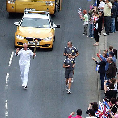 The Olympic Torch 2012