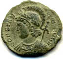 Wrawby Roman coin
